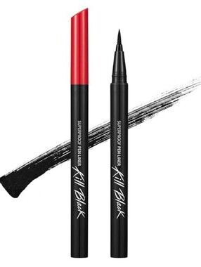 CLIO Kill Black Superproof Pen Liner Black with Red Cap Eyeliner NEW NEVER USED